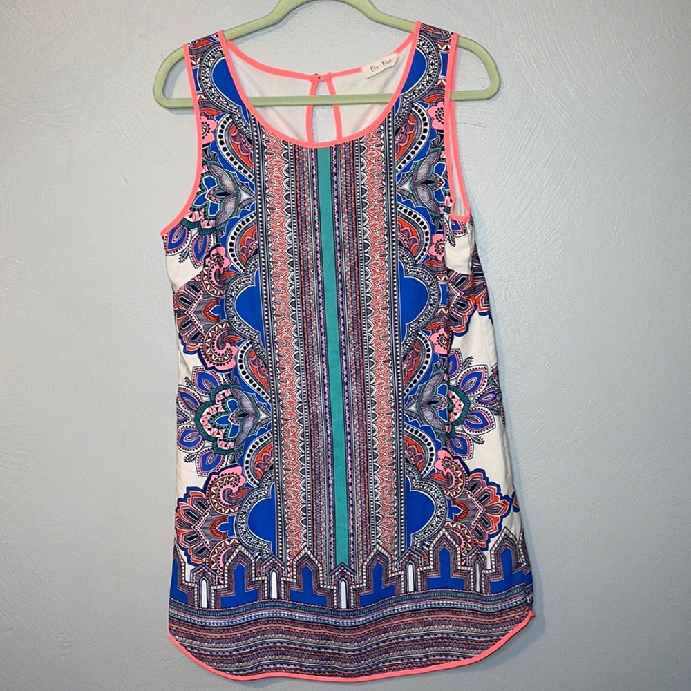 B41 Boho paisley dress